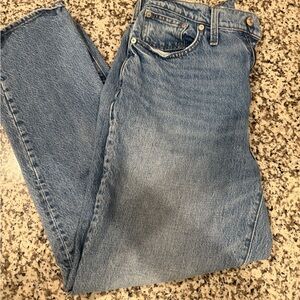 Madewell vintage straight straight jean